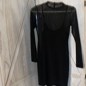 Black h and m dress never worn